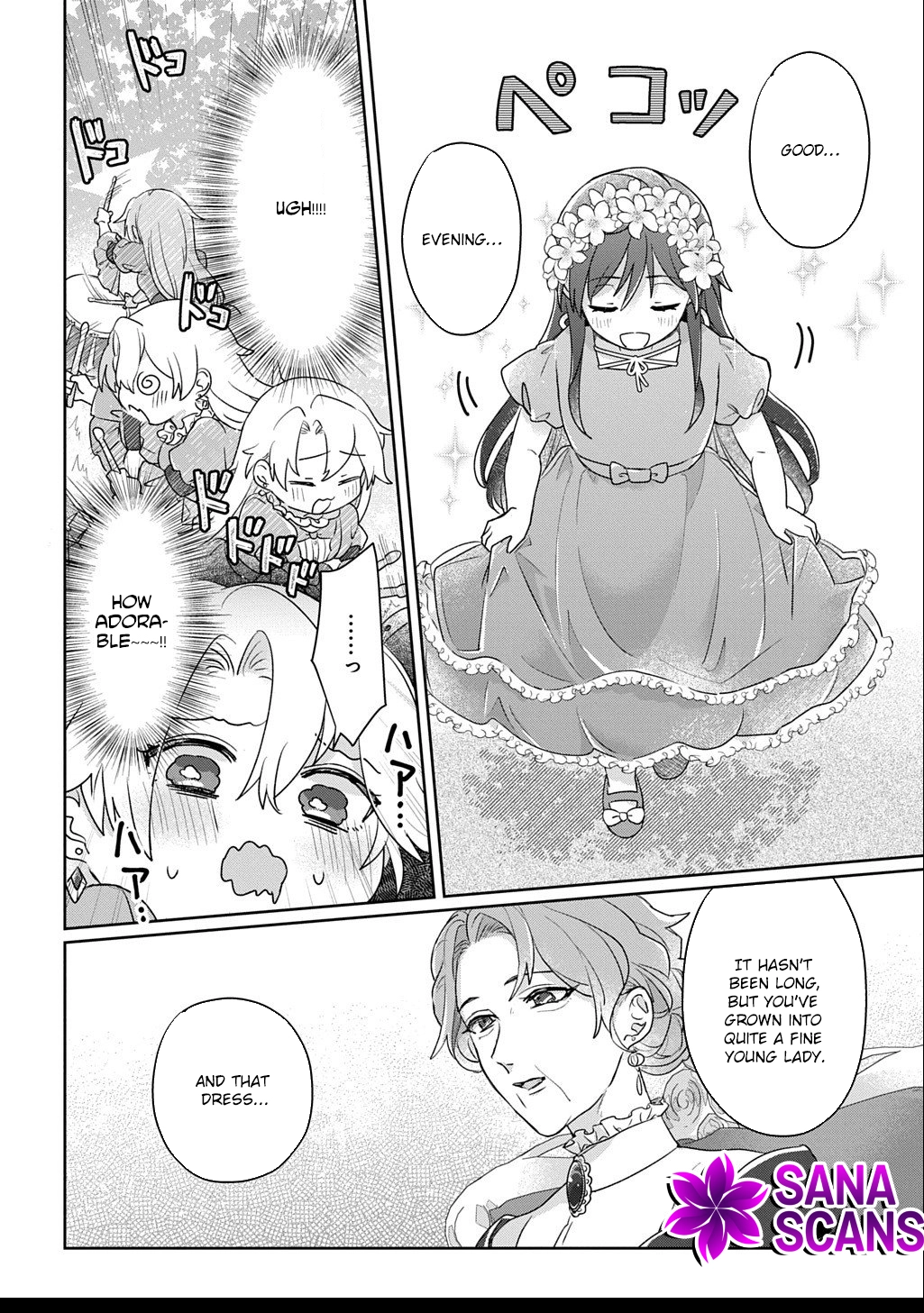 The Saint Is Five, So I'll Just Be the Decorative Queen. Chapter 8 Page 4